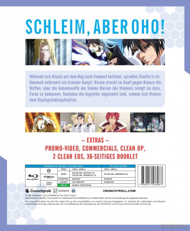 Meine Wiedergeburt als Schleim in einer anderen Welt - Staffel 3 - Vol.2 - [Blu-Ray]
