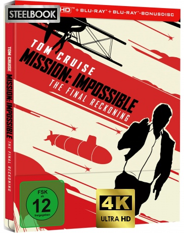 Mission: Impossible - The Final Reckoning (steelbook) [Blu-Ray 4K]+[Blu-Ray]