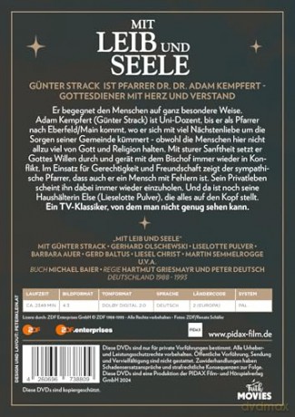 Mit Leib und Seele - Komplettbox der ZDF-Kultserie mit Günter Strack - Die deutsche Erfolgsserie mit dem charismatischen Pfarrer [DVD]