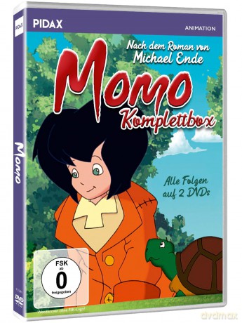 Momo - Komplettbox mit allen 26 Folgen des Zeichentrick-Klassikers nach Michael Ende [DVD]