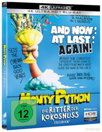 Monty Python and the Holy Grail (Monty Python i Święty Graal) (steelbook) [Blu-Ray 4K]+[Blu-Ray]