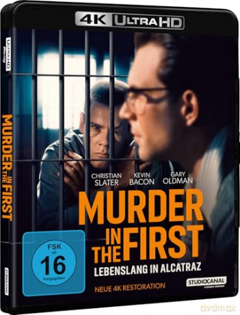 Murder in the First (Morderstwo pierwszego stopnia) [Blu-Ray 4K]+[Blu-Ray]