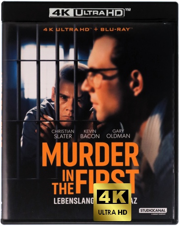 Murder in the First (Morderstwo pierwszego stopnia) [Blu-Ray 4K]+[Blu-Ray]