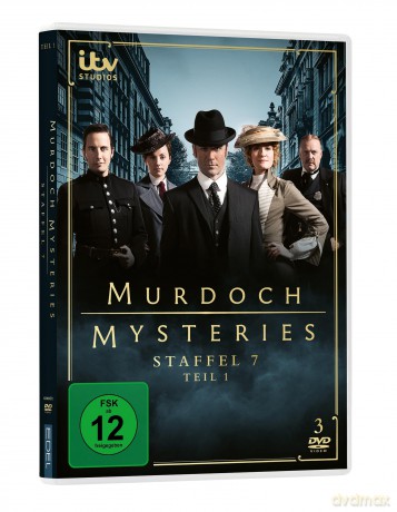 Murdoch Mysteries - Staffel 7 Teil 1 [DVD]