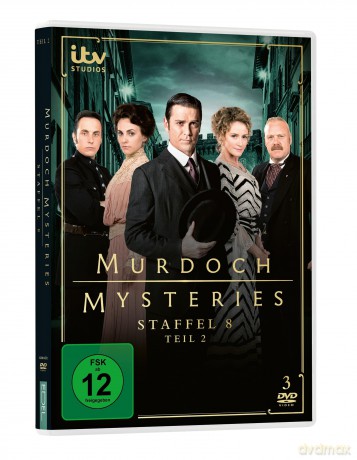Murdoch Mysteries - Staffel 8 Teil 2 [DVD]
