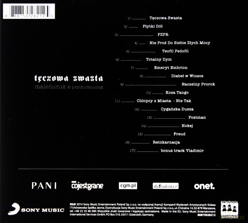 Maciej Maleńczuk Z Zespołem Psychodancing: Tęczowa Swasta [CD]