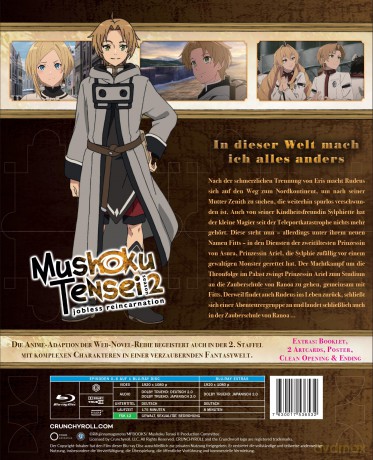 Mushoku Tensei: Jobless Reincarnation - Staffel 2 - Vol.1 - Blu-ray - mit Sammelschuber [Blu-Ray]