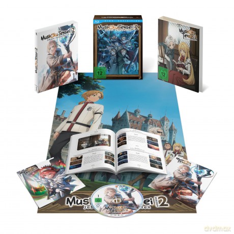 Mushoku Tensei: Jobless Reincarnation - Staffel 2 - Vol.1 - Blu-ray - mit Sammelschuber [Blu-Ray]