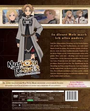 Mushoku Tensei: Jobless Reincarnation - Staffel 2 - Vol.1 - DVD - mit Sammelschuber [DVD]
