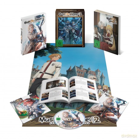 Mushoku Tensei: Jobless Reincarnation - Staffel 2 - Vol.1 - DVD - mit Sammelschuber [DVD]