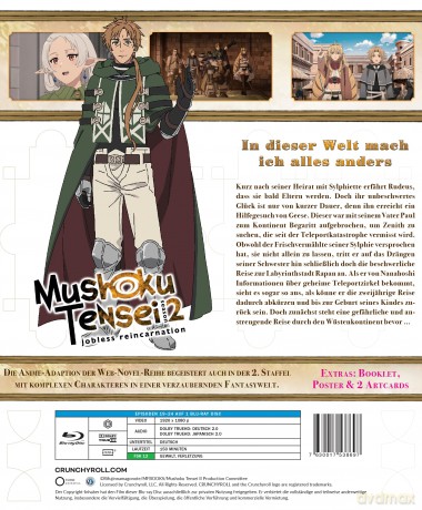 Mushoku Tensei: Jobless Reincarnation - Staffel 2 - Vol.4 - [Blu-Ray]