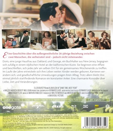 Nächstes Jahr, selbe Zeit [Blu-Ray]