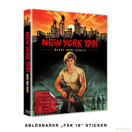 New York 1991 - Nacht Ohne Gesetz - Cover B [Blu-Ray]