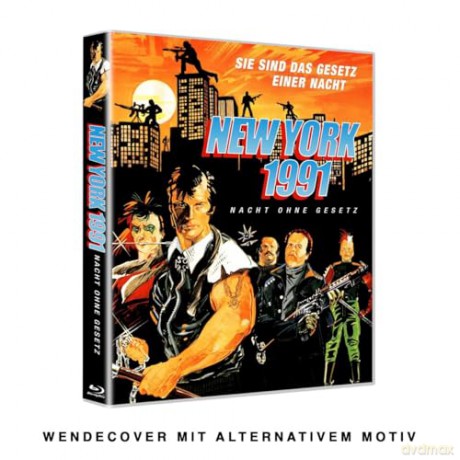 New York 1991 - Nacht Ohne Gesetz - Cover B [Blu-Ray]