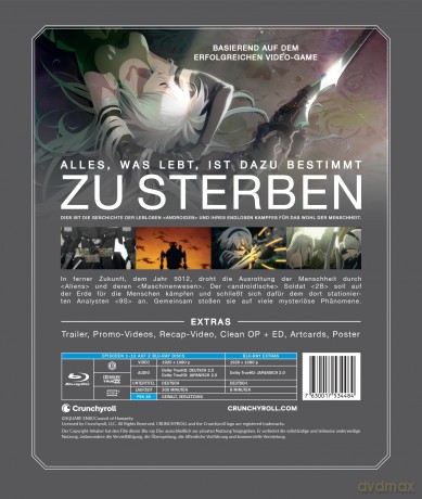 NieR:Automata Ver1.1a - Staffel 1 - Part 1 - [Blu-Ray]