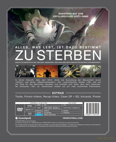 NieR:Automata Ver1.1a - Staffel 1 - Part 1 - [DVD]