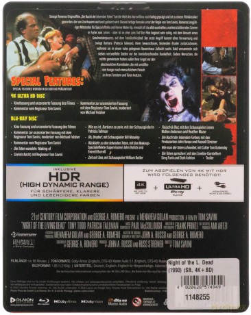 Night of the Living Dead (Noc żywych trupów) [Blu-Ray 4K]+[Blu-Ray]
