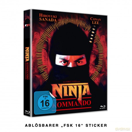 NINJA KOMMANDO - Lim. Scanavo - COVER A [Blu-Ray]