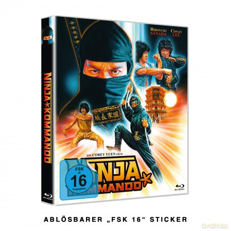 NINJA KOMMANDO - Lim. Scanavo - COVER B [Blu-Ray]