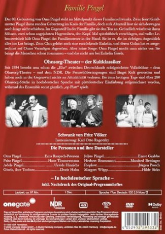 Ohnsorg-Theater Klassiker: Familie Pingel [DVD]