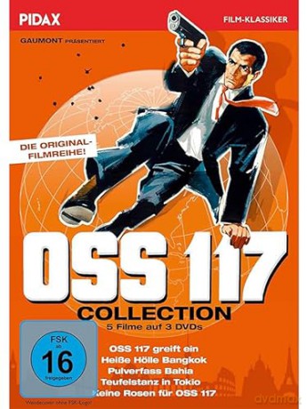 OSS 117 Pentalogie Edition- Alle 5 Agentenfilm Klassiker der Originalen Film-Reihe [DVD]