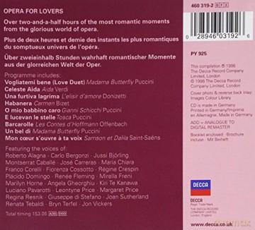 Various: Opera For Lovers [2CD]