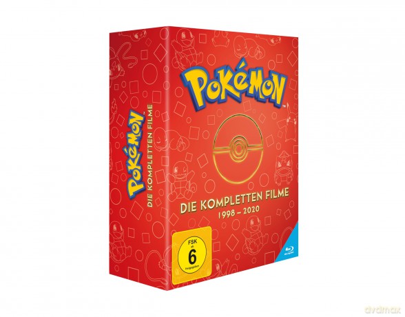 Pokémon - Die kompletten Filme - Alle 23 Filme in einer Box - LImited Edition [Blu-Ray]
