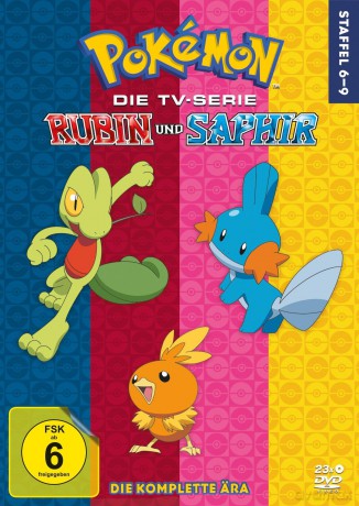 Pokémon - Die TV-Serie: Rubin und Saphir - Staffel 6-9 [DVD]