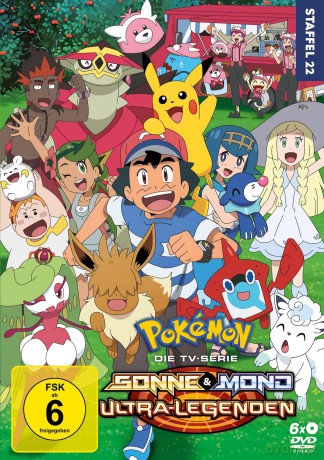 Pokémon - Die TV-Serie: Sonne und Mond Ultra-Legenden - Staffel 22 [DVD]