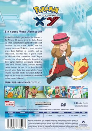 Pokémon - Die TV-Serie: XY - Staffel 17 [DVD]