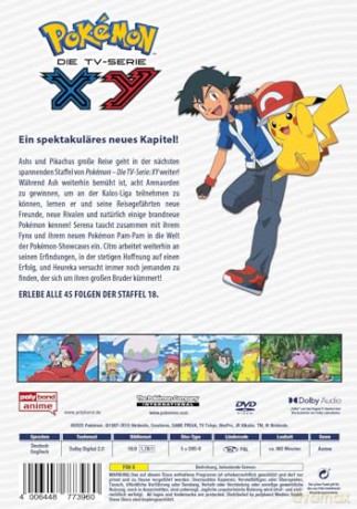 Pokémon - Die TV-Serie: XY - Staffel 18 [DVD]