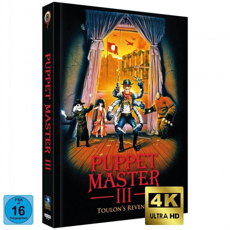 Puppet Master 3 - Toloun's Revenge (Władca lalek 3: Zemsta Toulona) [Blu-Ray 4K]+[Blu-Ray]