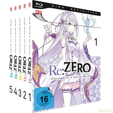 Re:ZERO - Starting Life in Another World - Staffel 1 - Gesamtausgabe - Bundle - Vol.1-5 - [Blu-Ray]