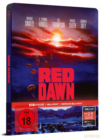 Red Dawn (Czerwony świt) (steelbook) [Blu-Ray 4K]+[Blu-Ray]