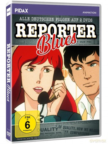 Reporter Blues - Die kompletten 26 Folgen der beliebten Animation Krimi-Serie in deutscher Synchronfassung [DVD]