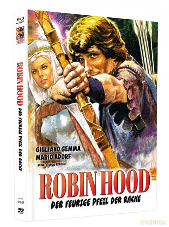 Robin Hood - Der feurige Pfeil der Rache - Mediabook - Cover B - Limited Edition auf 111 Stück [Blu-Ray]