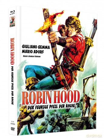Robin Hood - Der feurige Pfeil der Rache - Mediabook - Cover C - Limited Edition auf 111 Stück [Blu-Ray]