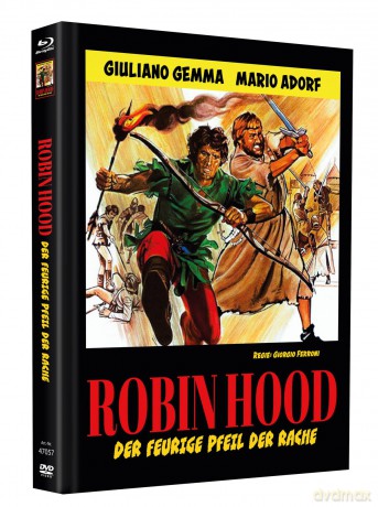 Robin Hood - Der feurige Pfeil der Rache - Mediabook - Cover D - Limited Edition auf 99 Stück [Blu-Ray]