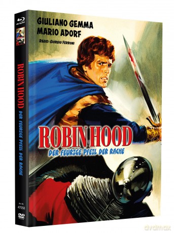 Robin Hood - Der feurige Pfeil der Rache - Mediabook - Cover E - Limited Edition auf 99 Stück [Blu-Ray]