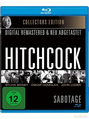 Sabotage - Alfred Hitchcocks britischer Spionageklassiker erstmals digital remastered [Blu-Ray]