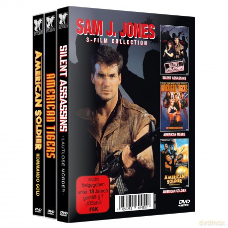 SAM J. JONES 3-Film Collection Bundle-Pack - 3 Spitzenfilme zum Superpreis [DVD]
