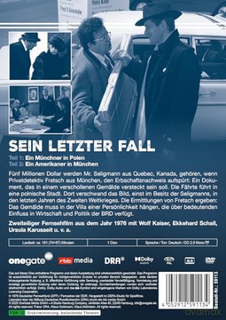 Sein letzter Fall [DVD]