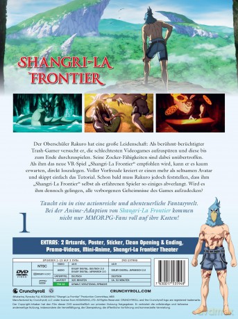 Shangri-La Frontier - Staffel 1 - Vol.1 - [DVD]