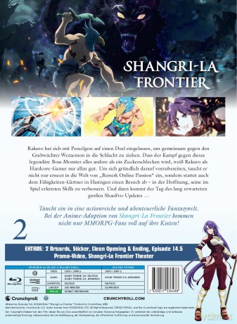 Shangri-La Frontier - Staffel 1 - Vol.2 - [Blu-Ray]