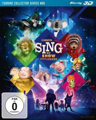Sing 2: Die Show deines Lebens 3D - Turbine Collector Series #09 [Blu-Ray]