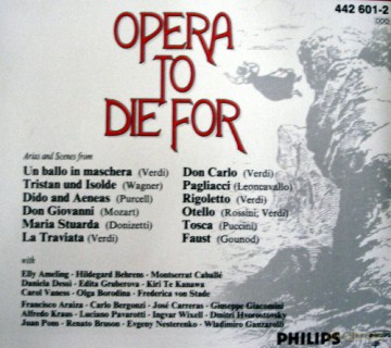 Various: Opera To Die For [CD]