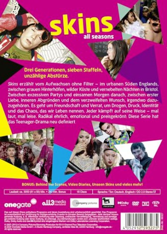 Skins - Die komplette Serie [DVD]