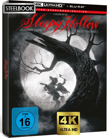 Sleepy Hollow (Jeździec bez głowy) [Blu-Ray 4K]+[Blu-Ray]