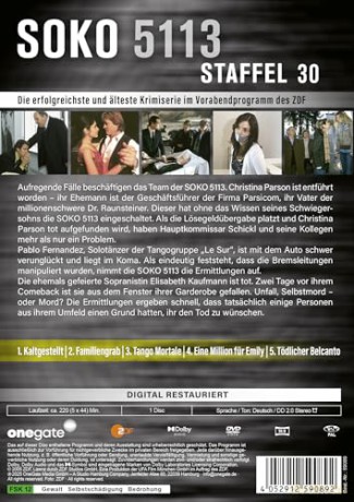 Soko 5113 - Staffel 30 [DVD]