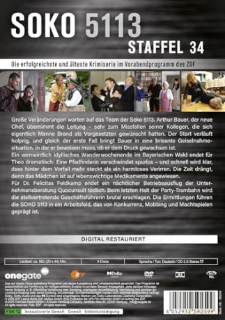 Soko 5113 - Staffel 34 [DVD]